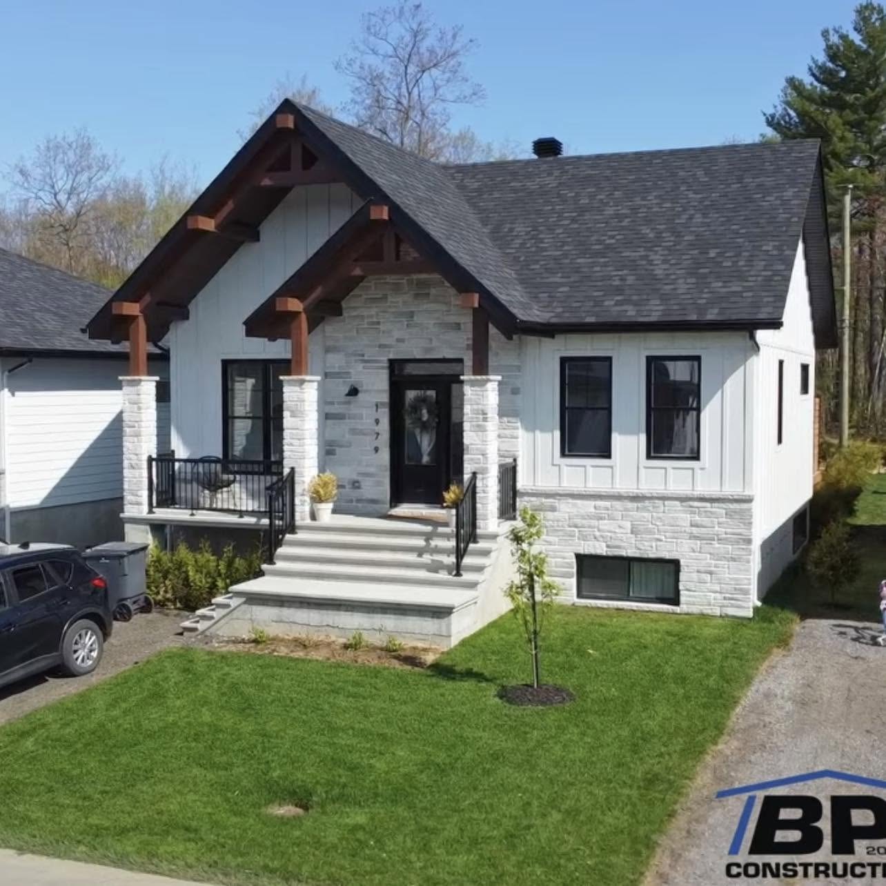 Maison neuve réalisée par BP Construction